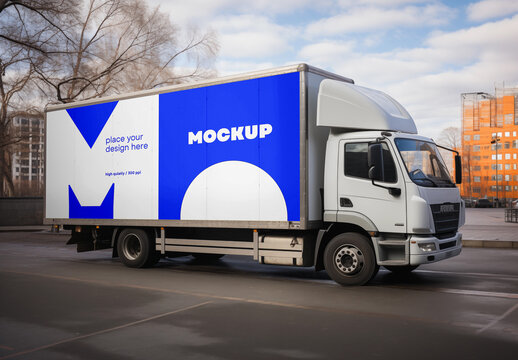 Truck Mockup Generated with AI