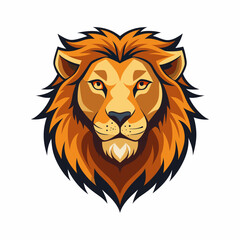 Obraz premium Lion head mascot 