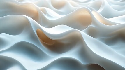 Obraz premium a visually pleasing minimalist aesthetic background featuring an abstract pattern of greige foam,soft textures and neutral tones.illustration