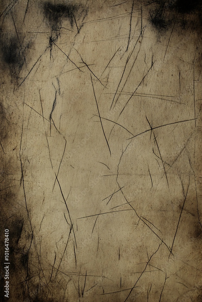Poster minimalist beige and black geometric design with diagonal shapes, offering a striking contrast and s