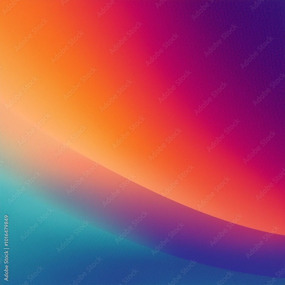 Poster abstract glowing orange blue red purple grainy gradient texture background summer poster and banner.