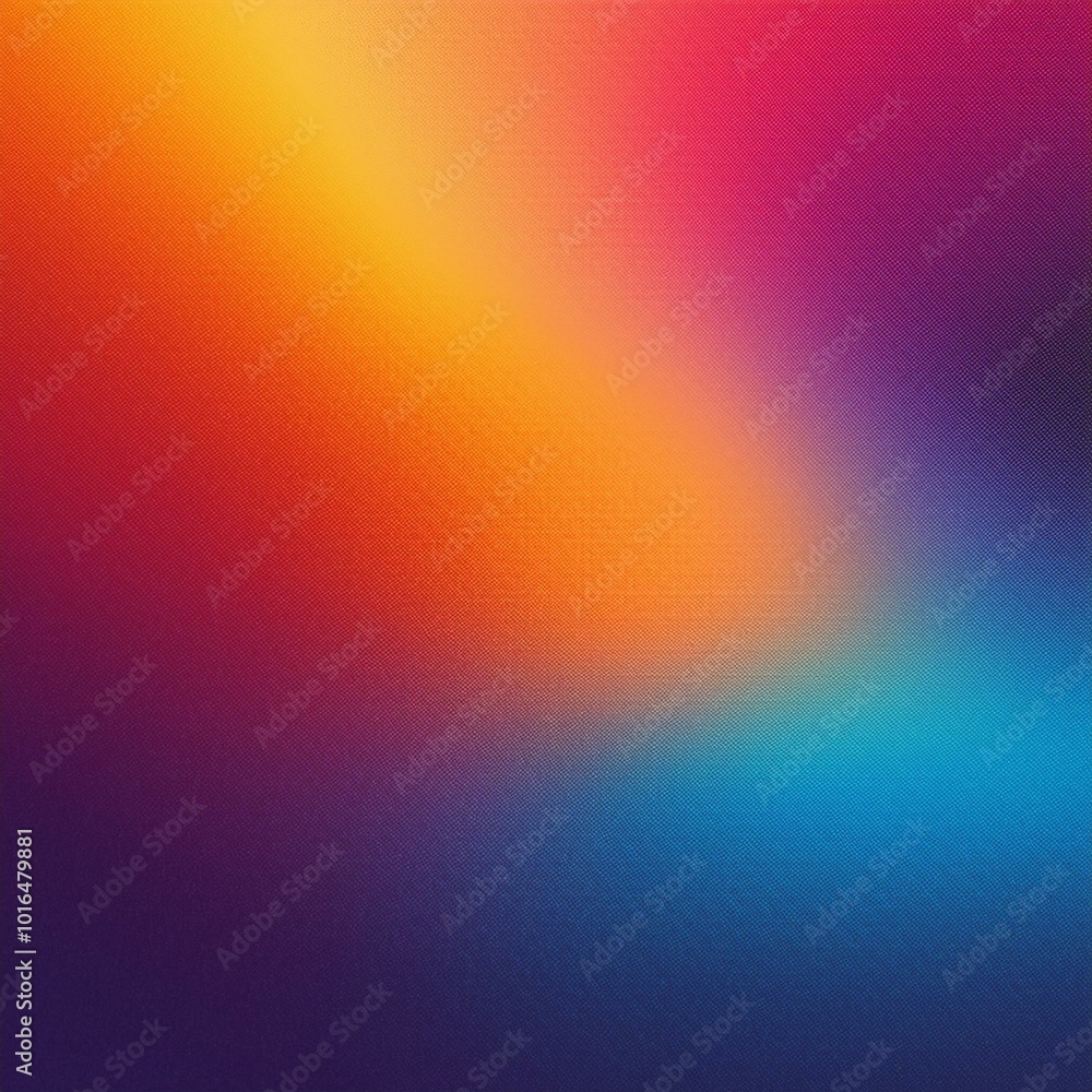 Poster abstract glowing orange blue red purple grainy gradient texture background summer poster and banner.