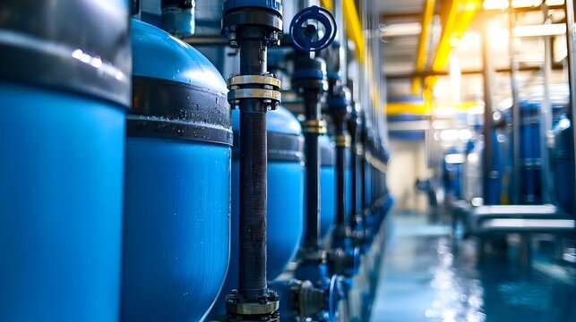 Harnessing the Power of the Sea:A Modern Desalination Plant Generating Sustainable Freshwater