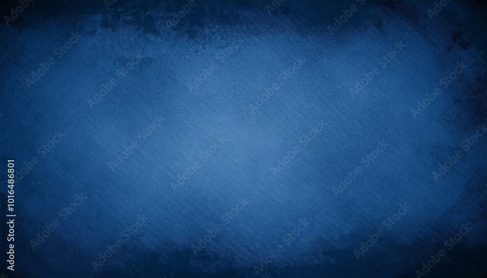 Poster grunge blue background or texture with dark vignette borders