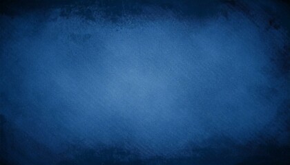 Obraz premium grunge blue background or texture with dark vignette borders