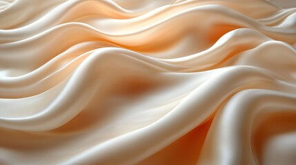 Obraz premium an exquisite photograph showcasing a smooth silky texture,a gradient of beige hues embodying the essence of aesthetic minimalism and elegant style perfect for a sophisticated backdrop.illustration