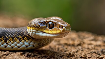 Obraz premium Snake, Lizard, Venom, Cobra, Teeth, Wildlife, Venomous Animals, Fangs, Scales