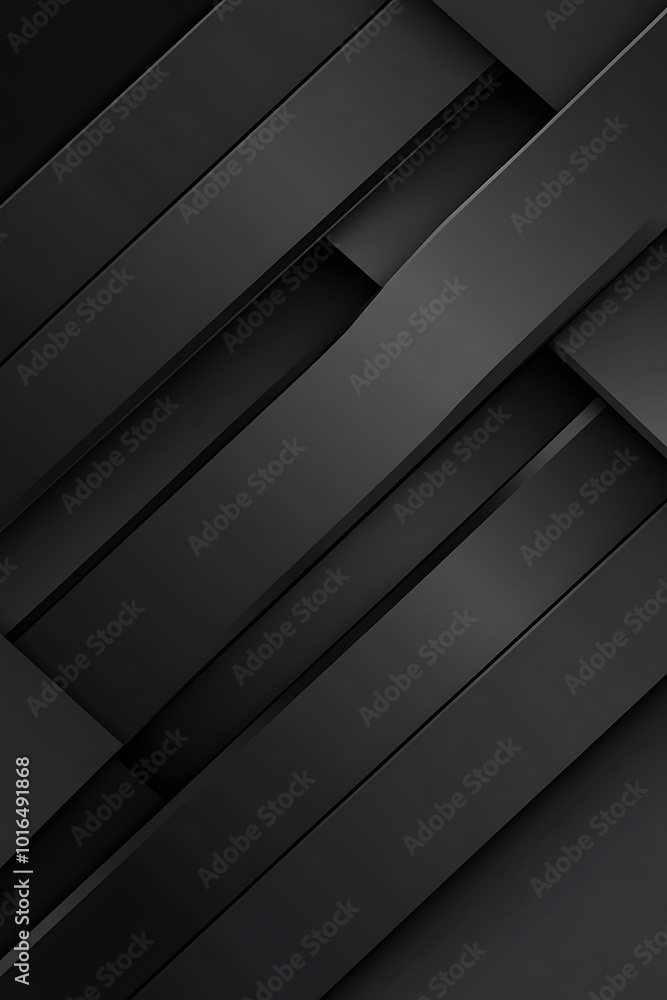 Poster gray and black abstract background with diagonal geometric shapes, offering a sleek and dynamic comp