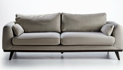Fototapeta premium Sofa isolated on white background