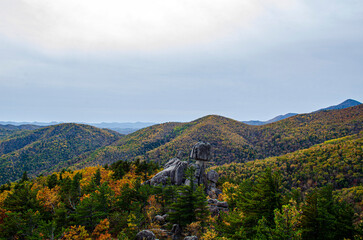 autumn in the mountains