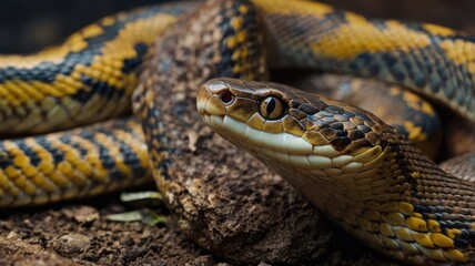 Fototapeta premium Snake, Lizard, Venom, Cobra, Teeth, Wildlife, Venomous Animals, Fangs, Scales