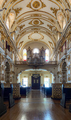 interior of the cathedral