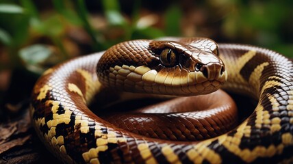 Obraz premium Snake, Lizard, Venom, Cobra, Teeth, Wildlife, Venomous Animals, Fangs, Scales