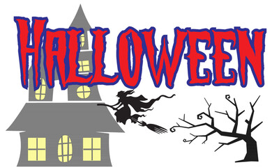 halloween, evil witch theme