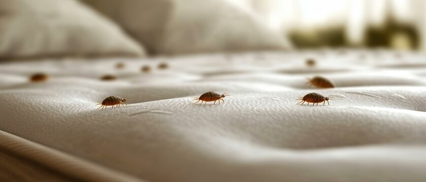 Close-up of a plush mattress with buttons, cozy and inviting, perfect for promoting comfort and sleep.