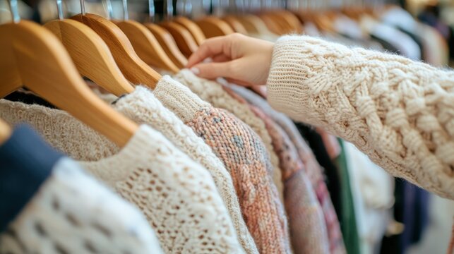 Modeauswahl f&uuml;r die Fr&uuml;hlingsgarderobe &ndash; trendiges Strickmode-Shoppingerlebnis