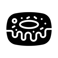 Donut glyph icon