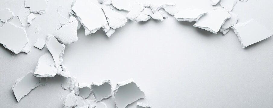 Simple error processing image message in bold font on a light gray backdrop, empty space for advertising