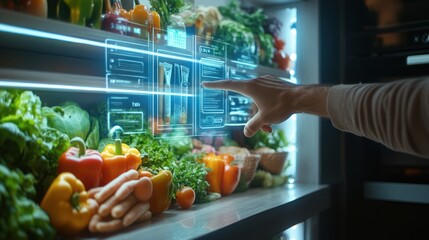 Holographic grocery shopping experience revolutionized