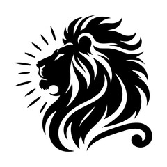 Lion Vector styl pictour in illustrator