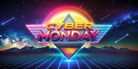 Cyber monday Blue monday offer social media post template