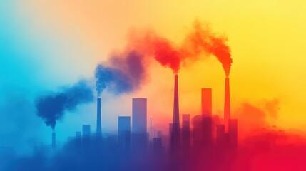 Inspiring Illustration of Smog Reduction Efforts