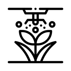 Irrigation System line icon