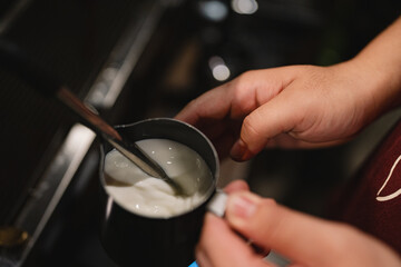 In charming cafes, the machine hissed as it steamed milk for a frothy cappuccino, the barista...