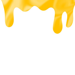 Illustration of honey dripping. Illustration of melted honey