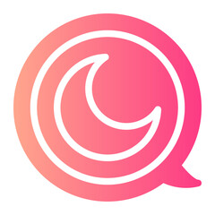 chat gradient icon