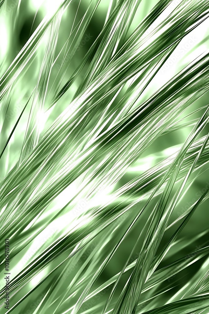 Aufkleber stylish abstract background blending green and white geometric forms with striking diagonal shapes f
