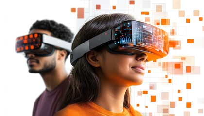 Engaged users in digital transformation through VR