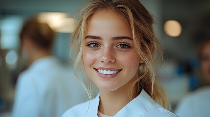 Fototapeta premium video of young dentists at private dental clinic.stock image