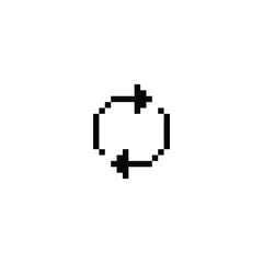 loading 8 bit icon pixel loading art for games