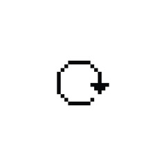 loading 8 bit icon pixel loading art for games