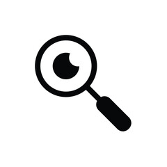 search eye icon vector, eye care sign