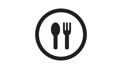 fork and spoon icon