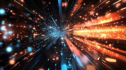 Naklejka premium High-quality Abstract Digital Background