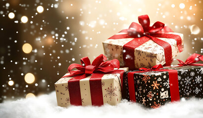 merry christmas greeting card