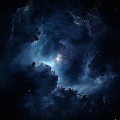 Fototapeta premium Beautiful universe and nebula. Generative AI (생성형 AI)