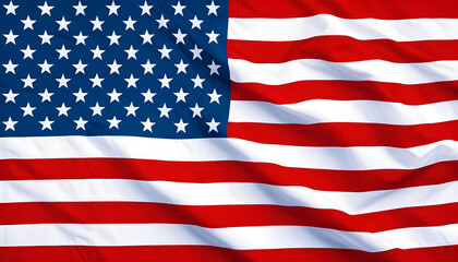 USA American Flag of the United States of America, banner or poster
