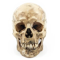 Obraz premium skull isolated on white background 