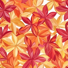 Modern Minimalist Floral Design with Soft Gradient Colors