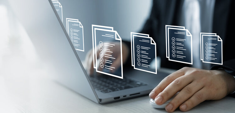 Documents law regulation and compliance rules.Document of Standards, Regulations,Requirements and Compliance concept.