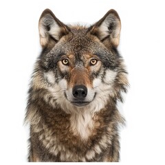 Fototapeta premium wolf isolated on white