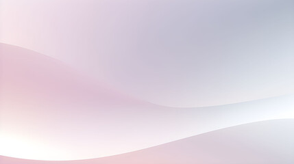 Soft pastel abstract waves blend gently in serene gradient, creating a calming effect, ideal for backgrounds or artistic projects