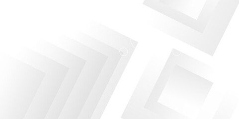Fototapeta premium Abstract grey white Geometric design background.background, pattern, abstract, vector, business, texture, design, technology, banner, paper, illustration, light, space, concept, wall, white, interior 