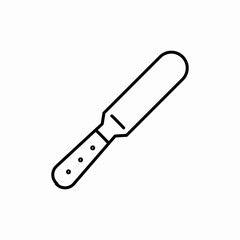 chisel instrument icon sign vector
