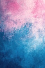 Obraz premium Blue and Pink Painting Sky Background