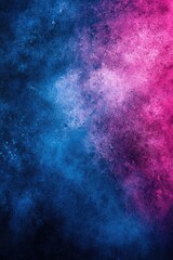 Obraz premium Pink Blue Powder Cloud
